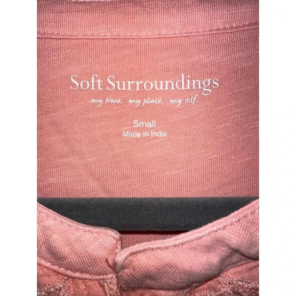 Soft Surroundings Lace Detailed Top - Picture 7 of 8